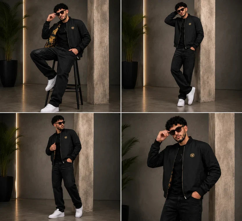 (CJ-33) Premium Men's Bomber Jacket