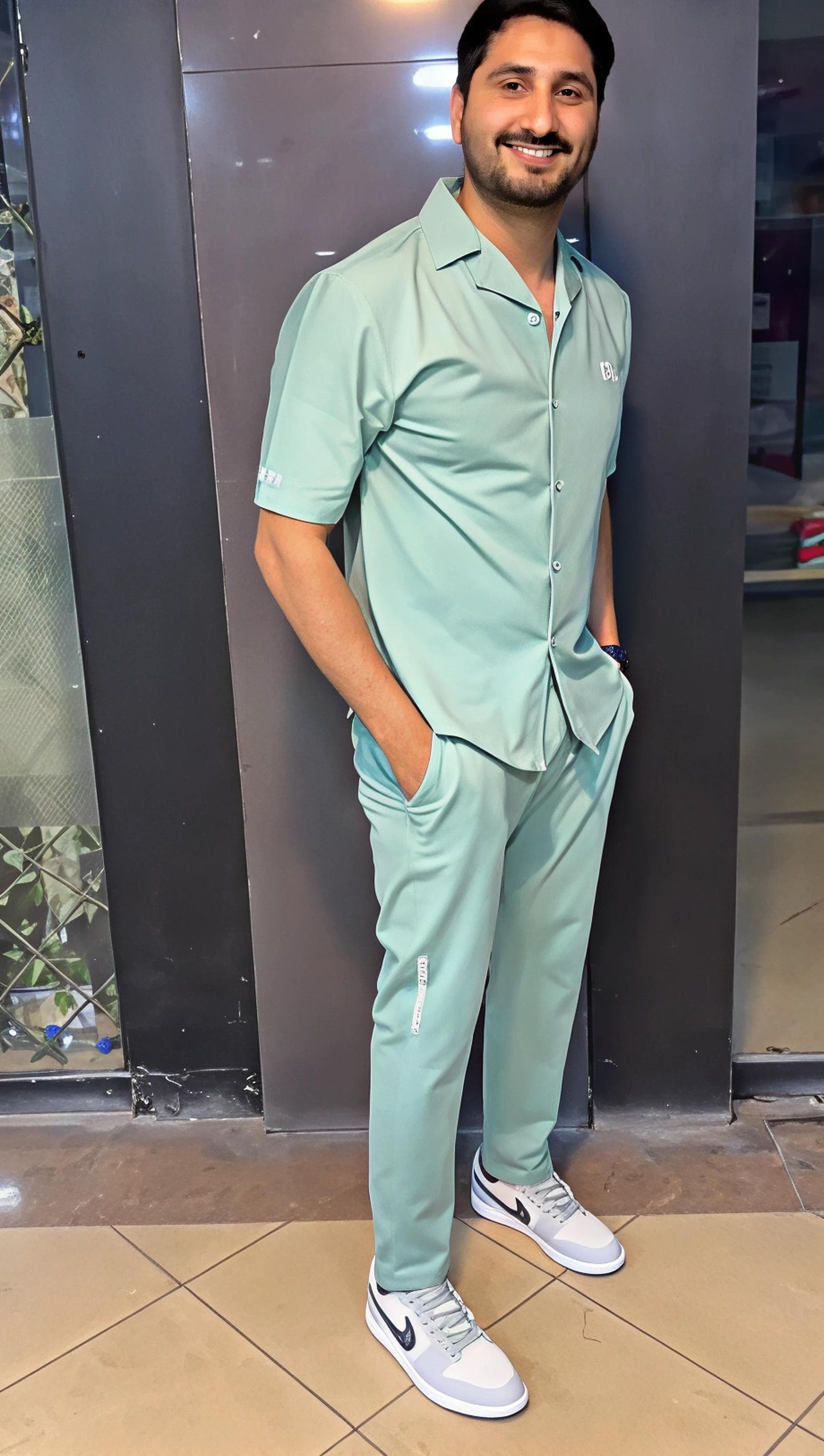 Q-01 Button-Down Chill Set – Classic Vibe