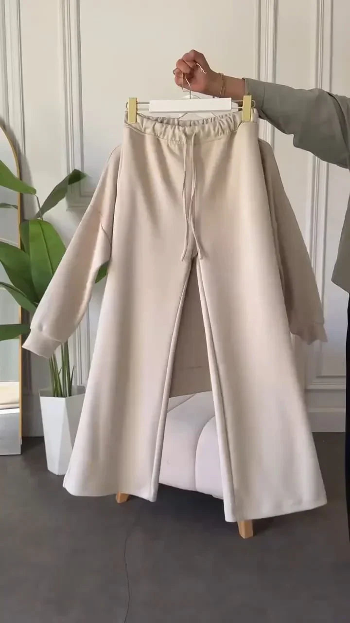 CH 589 Polo Winter Fleece Co-ord Set