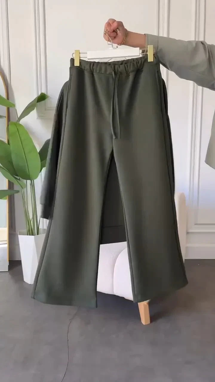 CH 589 Polo Winter Fleece Co-ord Set