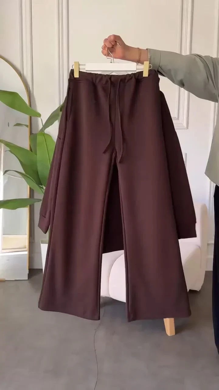 CH 589 Polo Winter Fleece Co-ord Set