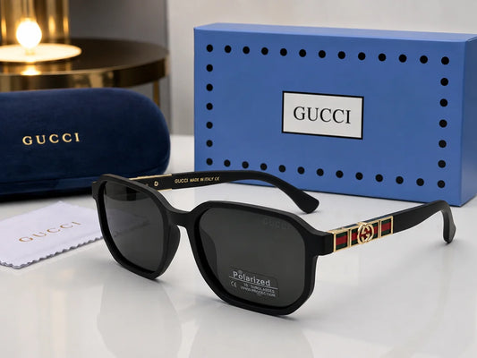 (GS-61) Luxury Square Polarized Sunglasses | UV400 Premium Eyewear
