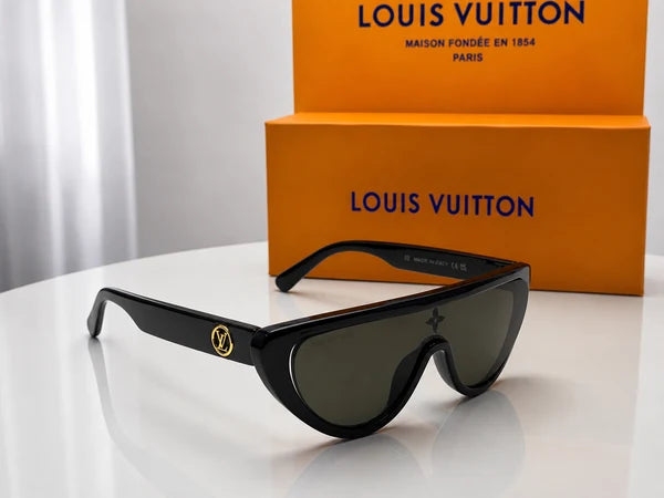 (GS-67) Luxury Shield Oversized Sunglasses | UV400 Protection | Premium Fashion Eyewear