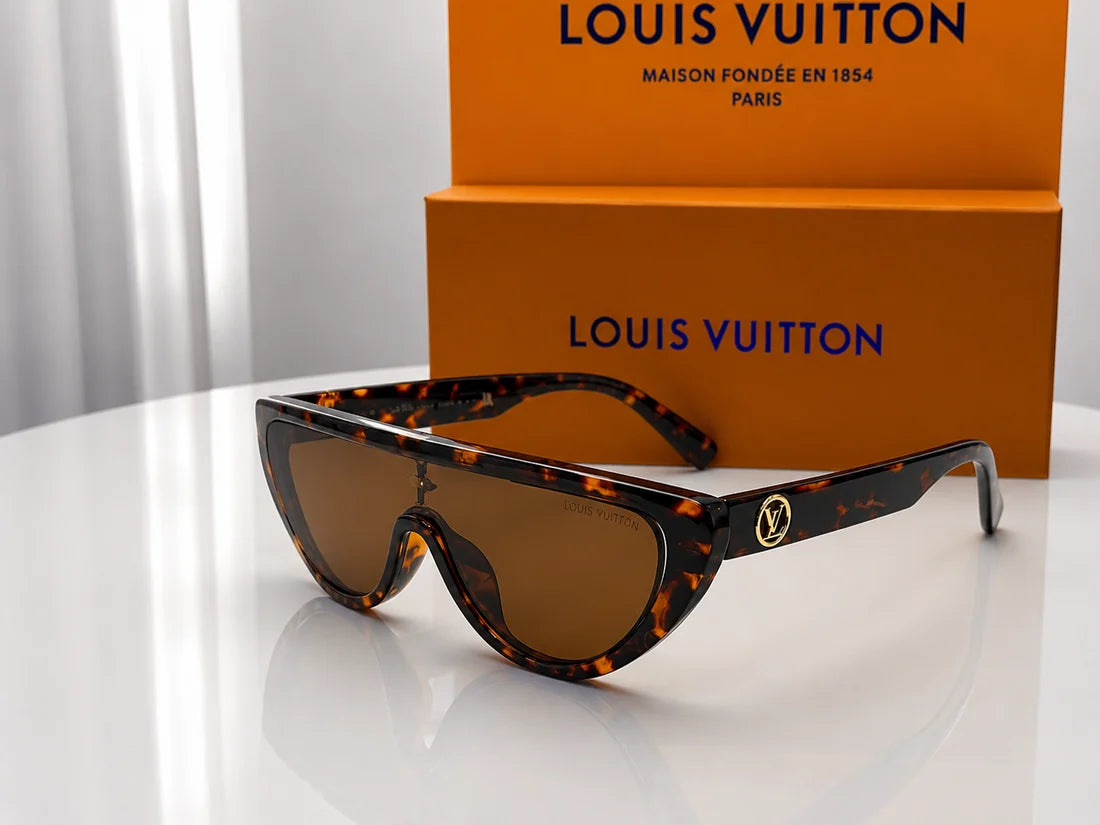 (GS-67) Luxury Shield Oversized Sunglasses | UV400 Protection | Premium Fashion Eyewear