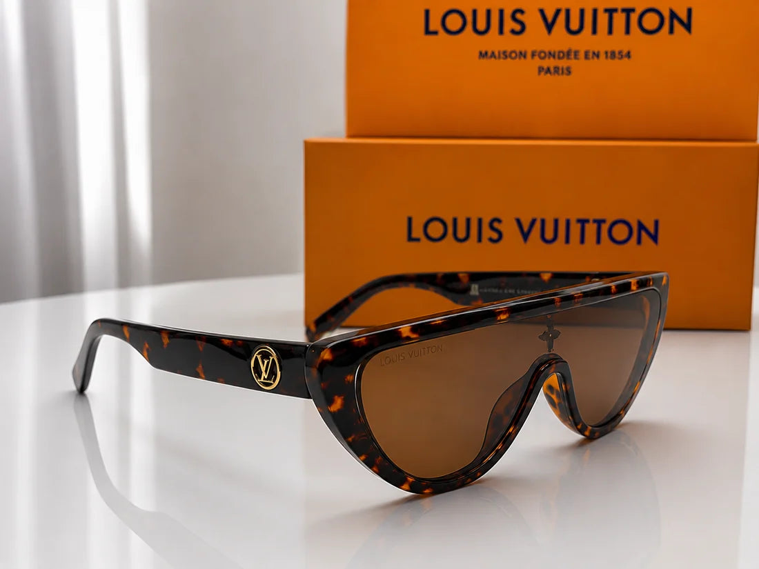 (GS-67) Luxury Shield Oversized Sunglasses | UV400 Protection | Premium Fashion Eyewear