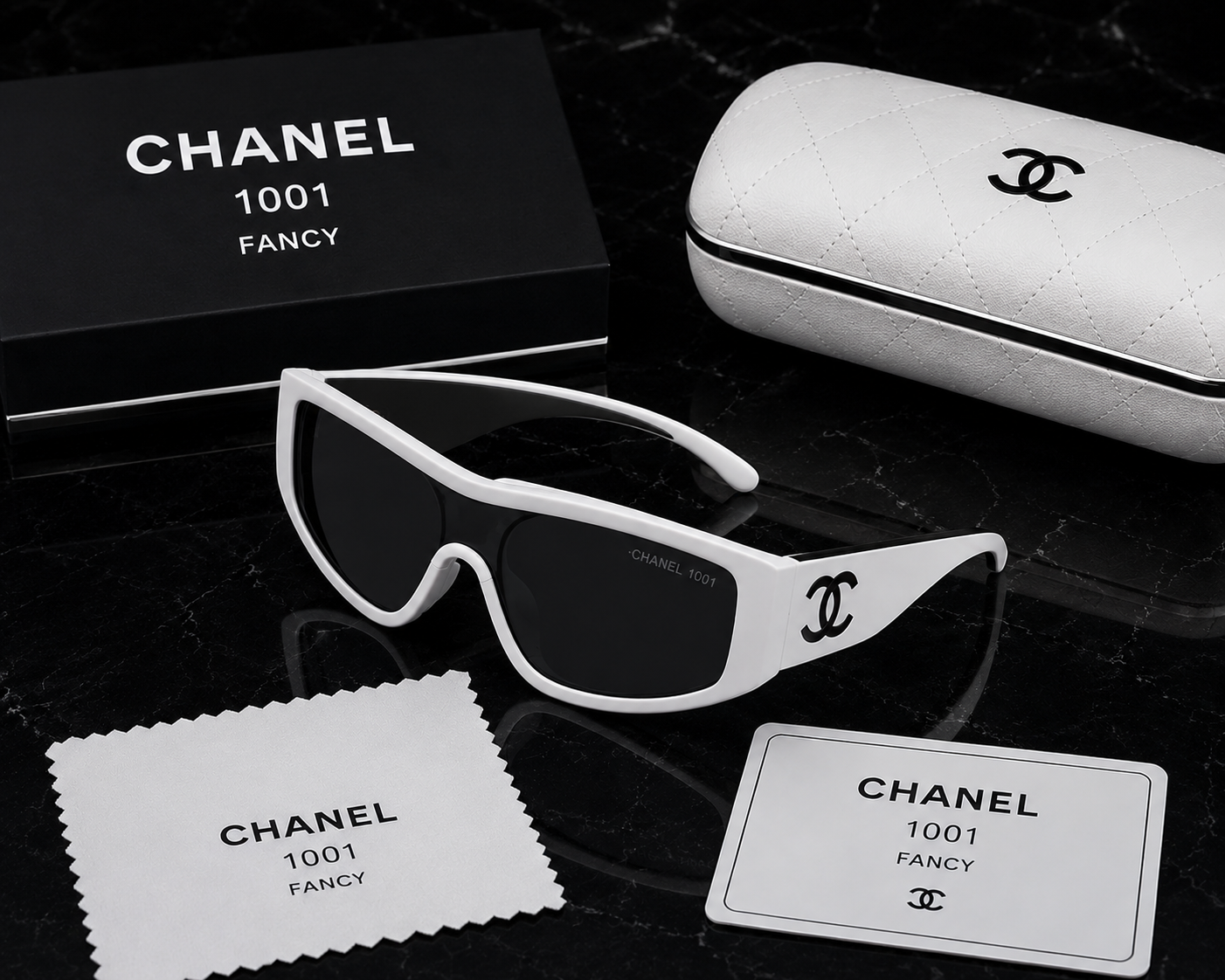 (GS-2) Luxury Oversized Shield Sunglasses – UV400 Protection | Premium Fashion Eyewear
