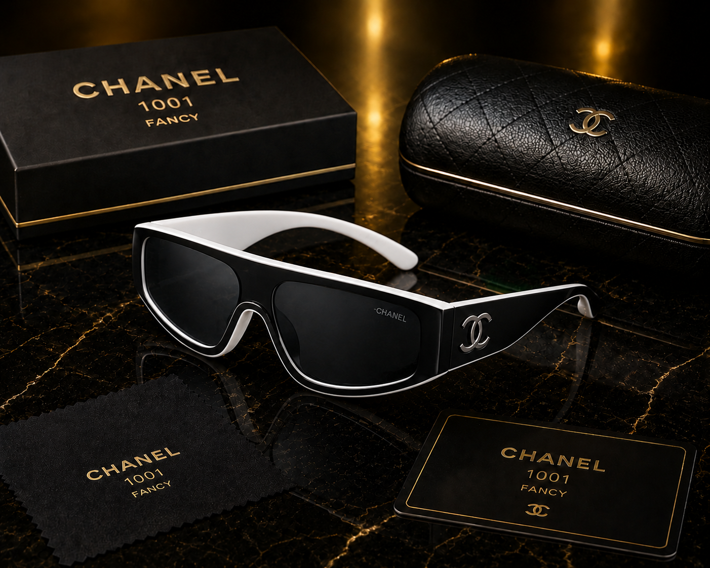 (GS-2) Luxury Oversized Shield Sunglasses – UV400 Protection | Premium Fashion Eyewear