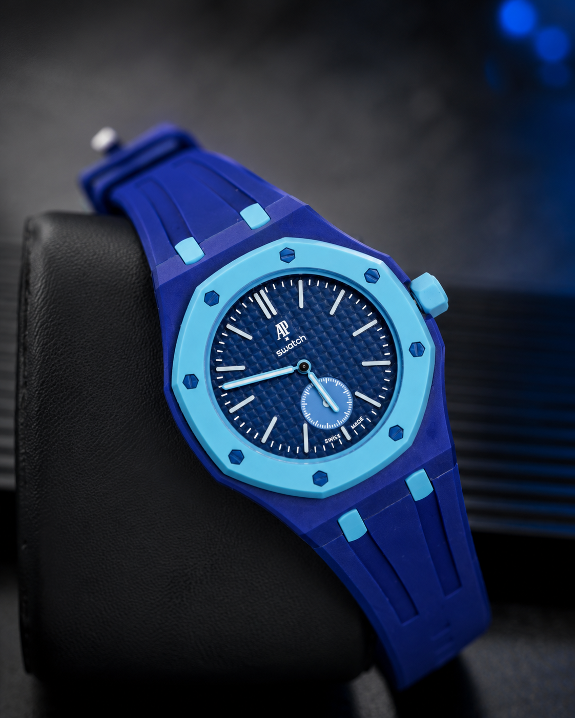 (WH-17) AP Style Premium Silicone Strap Watch – Luxury Quartz Wrist Watch |