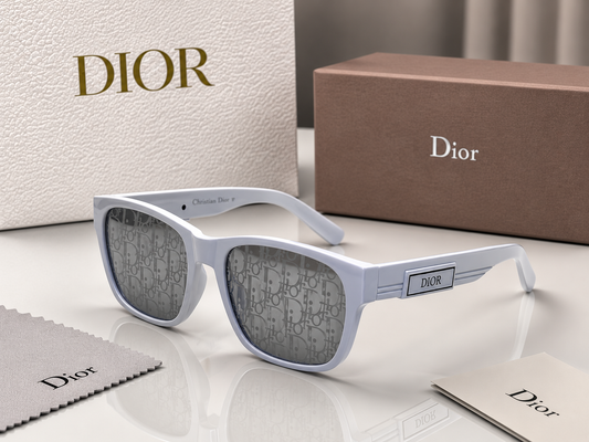 (GS-28) Dior Inspired Premium Square Sunglasses – Luxury Frame | UV400 Protection