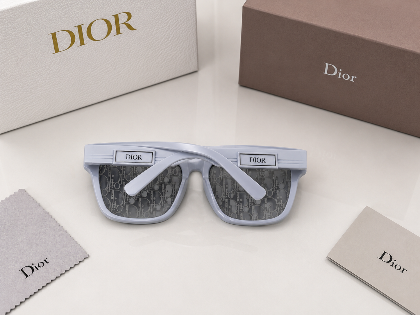 (GS-28) Dior Inspired Premium Square Sunglasses – Luxury Frame | UV400 Protection