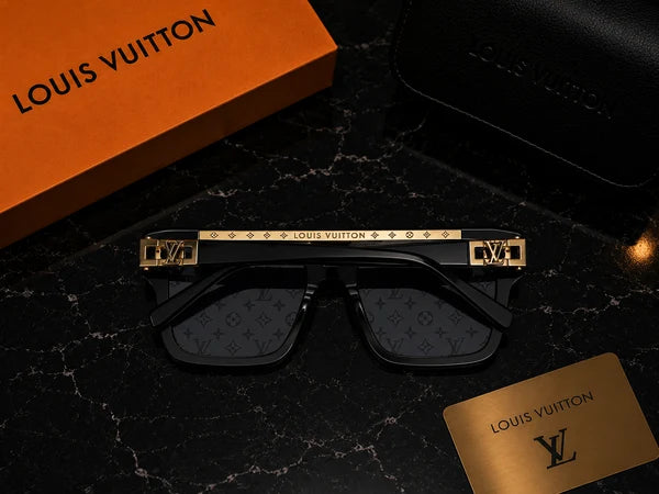 (GS-40) Louis Vuitton Luxury Square Sunglasses – Premium Designer Collection