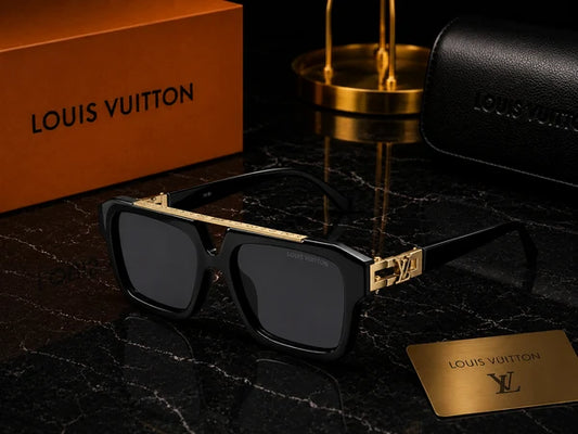 (GS-40) Louis Vuitton Luxury Square Sunglasses – Premium Designer Collection