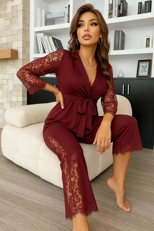CHK # P74  2-Piece Silk Nighty Set