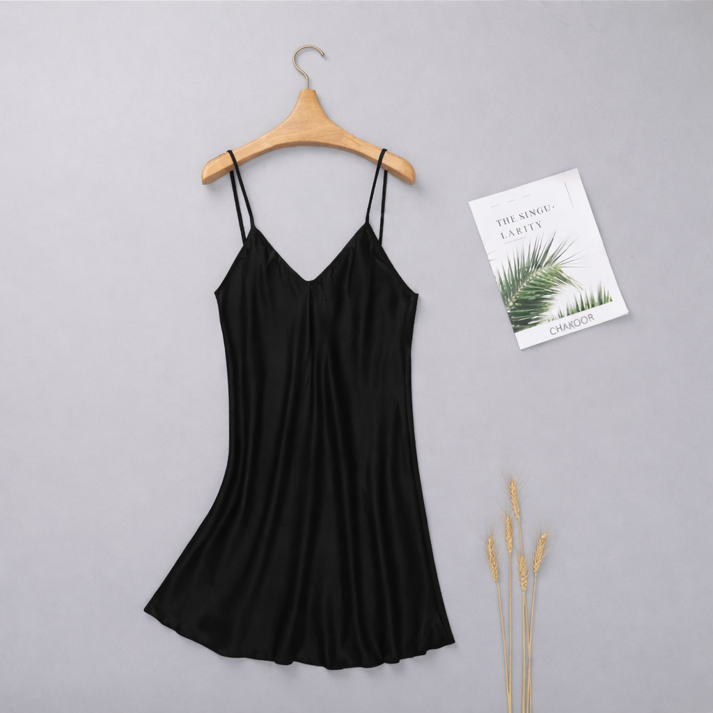 long silk intimate casual women sleepwear top chk # P40