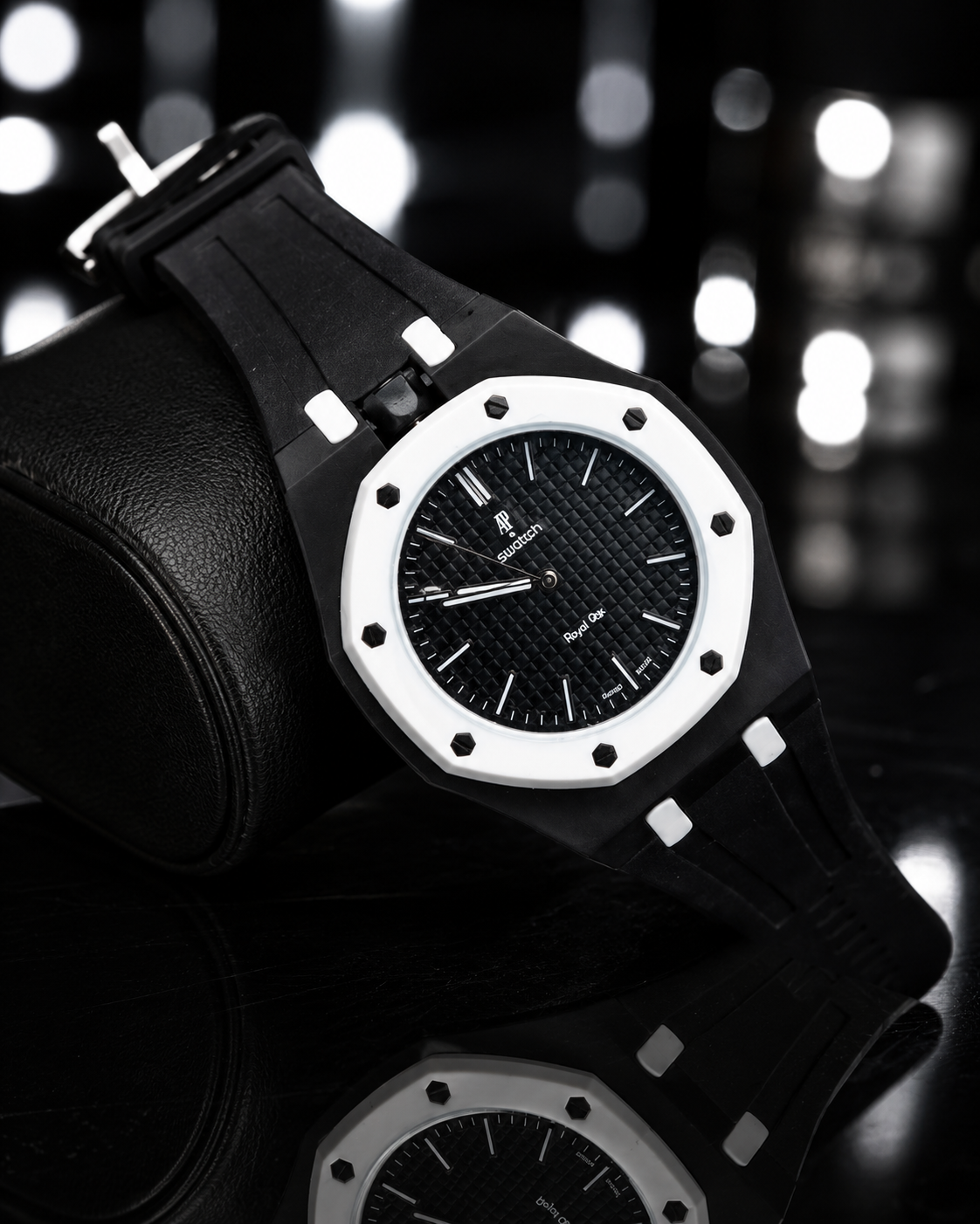 (WH-17) AP Style Premium Silicone Strap Watch – Luxury Quartz Wrist Watch |