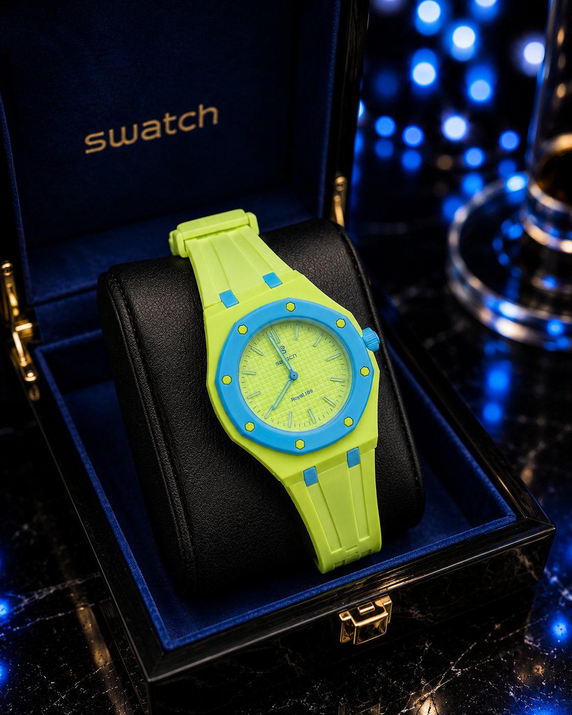 (WH-17) AP Style Premium Silicone Strap Watch – Luxury Quartz Wrist Watch |