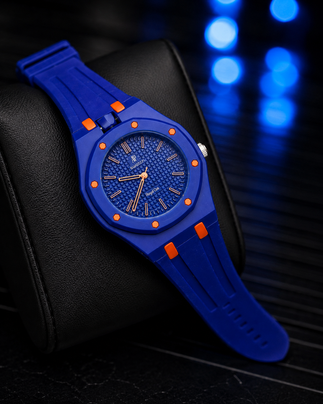 (WH-17) AP Style Premium Silicone Strap Watch – Luxury Quartz Wrist Watch |