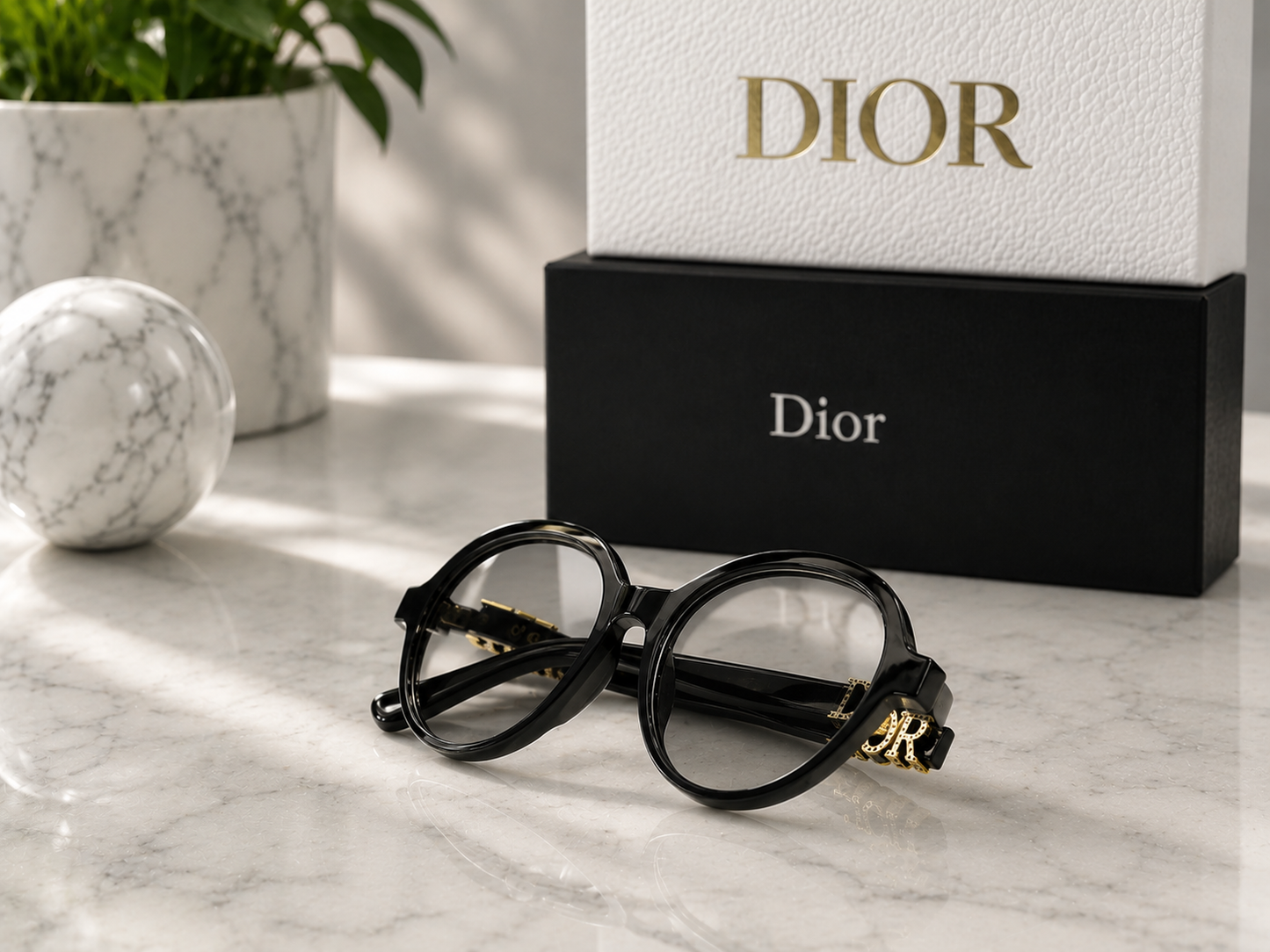(GS-43) Luxury Round Frame Eyewear Collection – Premium Designer Style Glasses |