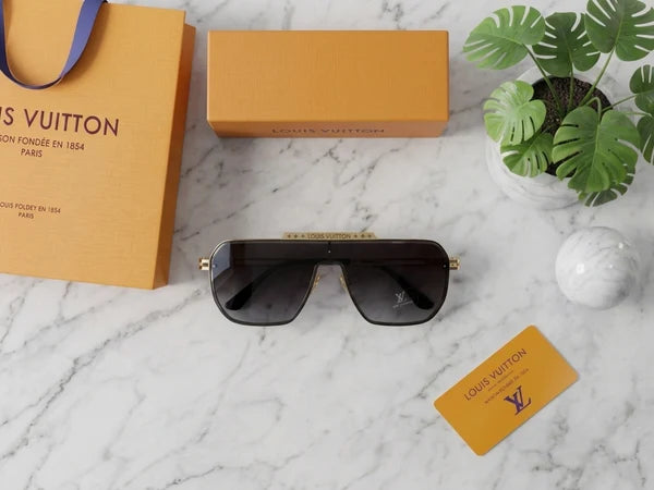 (GS-44) Luxury Oversized Shield Sunglasses Collection – Premium Designer Style UV400 Eyewear