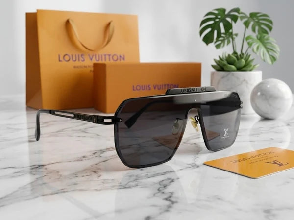 (GS-44) Luxury Oversized Shield Sunglasses Collection – Premium Designer Style UV400 Eyewear