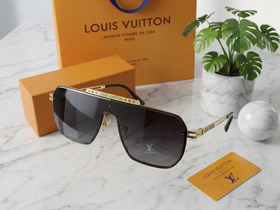 (GS-44) Luxury Oversized Shield Sunglasses Collection – Premium Designer Style UV400 Eyewear