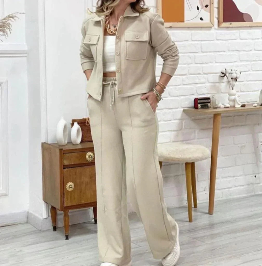 3 Pcs Winter Button Style Outfit CH-320