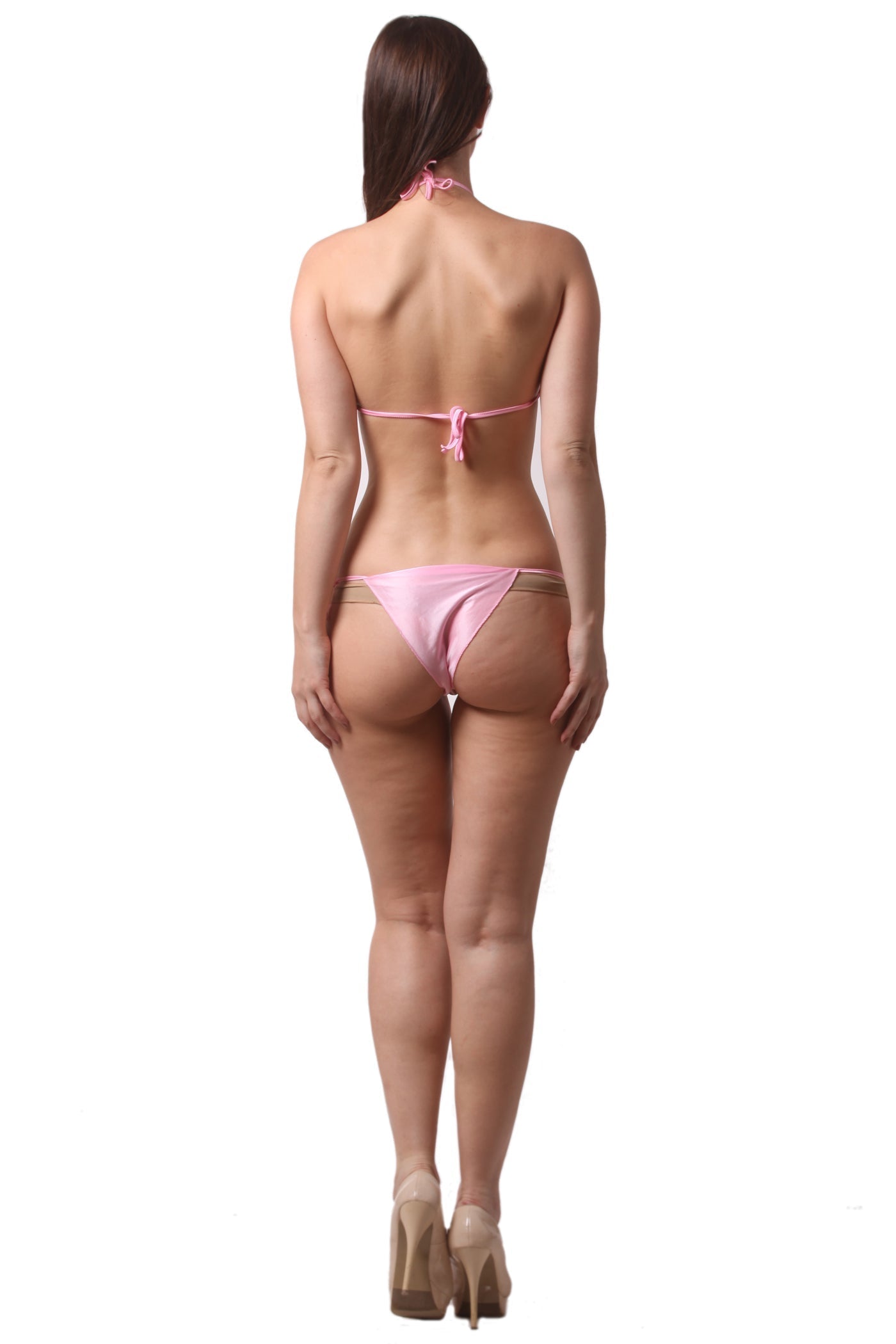 silk bikini sets beach wear lingerie bra thong chk # p41