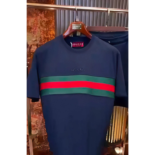Men’s Premium Gucci Co-Ord Set  T-Shirt with Shorts (V-15 GUCCI )