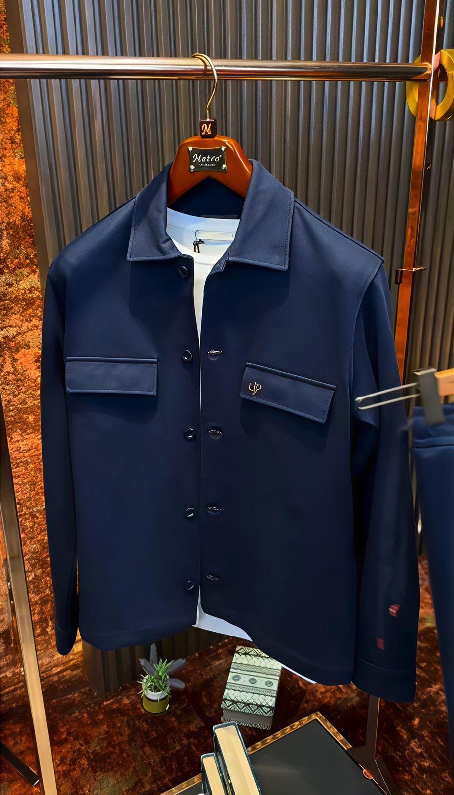 Men’s Premium Two-Piece Tracksuit – Modern Fit & Everyday Comfort- (W-19)