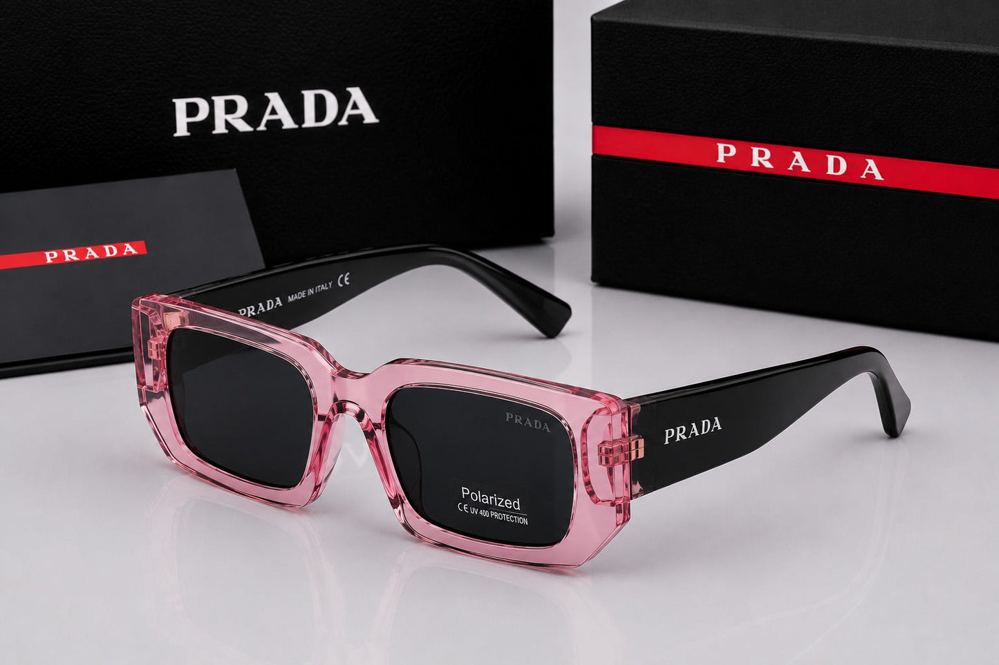(GS-15) Luxury Polarized Square Sunglasses | UV400 Protection | Premium Designer Style