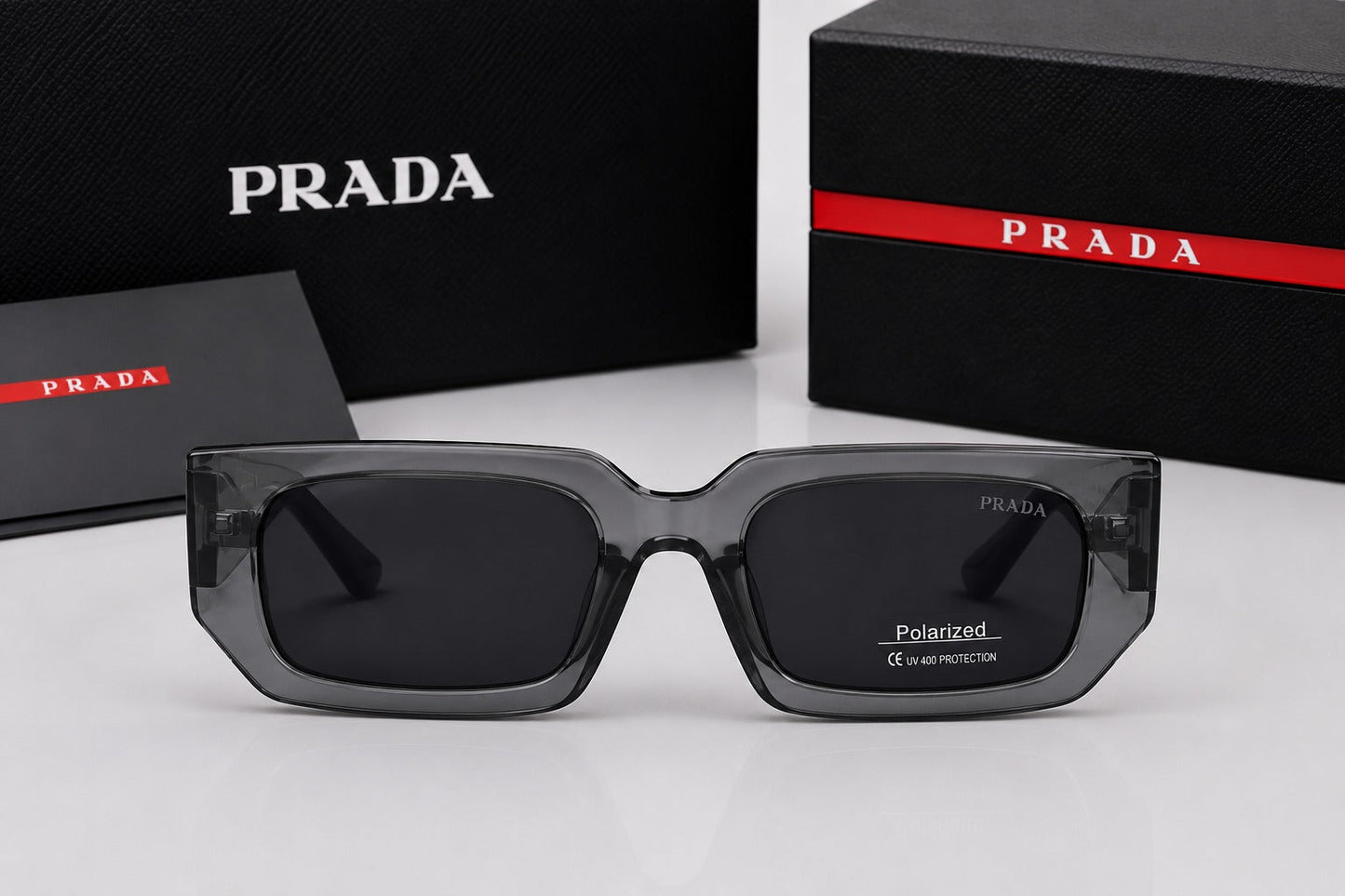 (GS-15) Luxury Polarized Square Sunglasses | UV400 Protection | Premium Designer Style