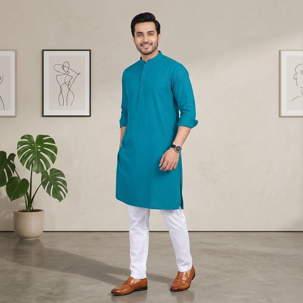 MEN'S Royal  Elegance – Timeless Kurta Style